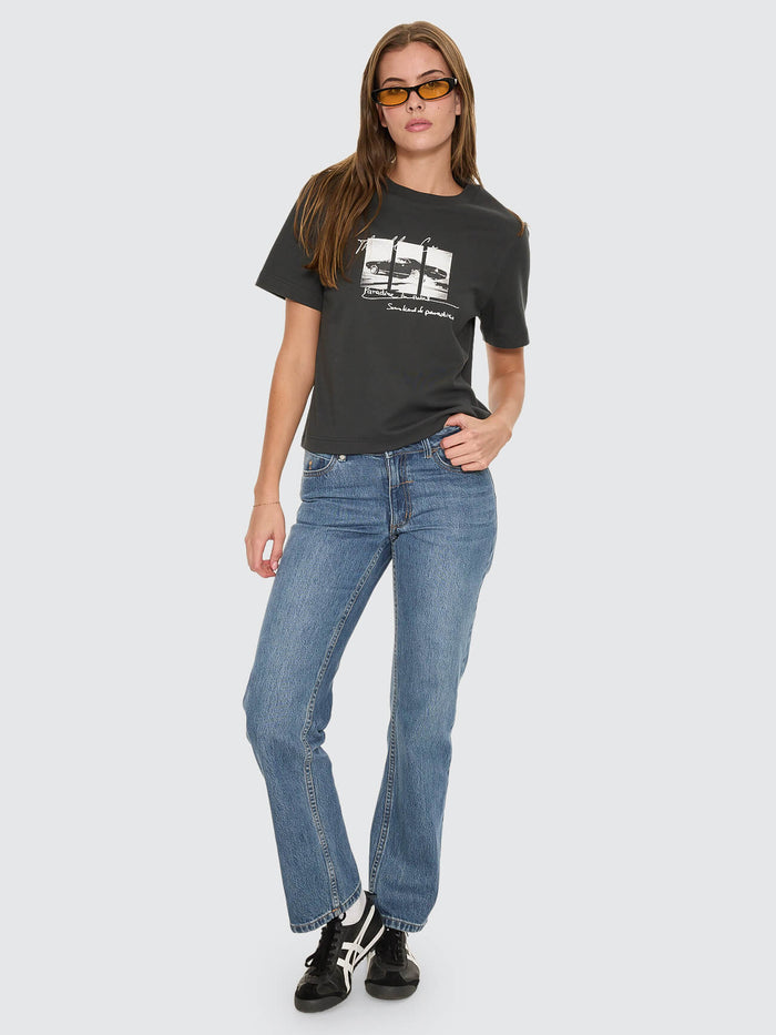 Nowhere Fast Essential Tee - Carbon