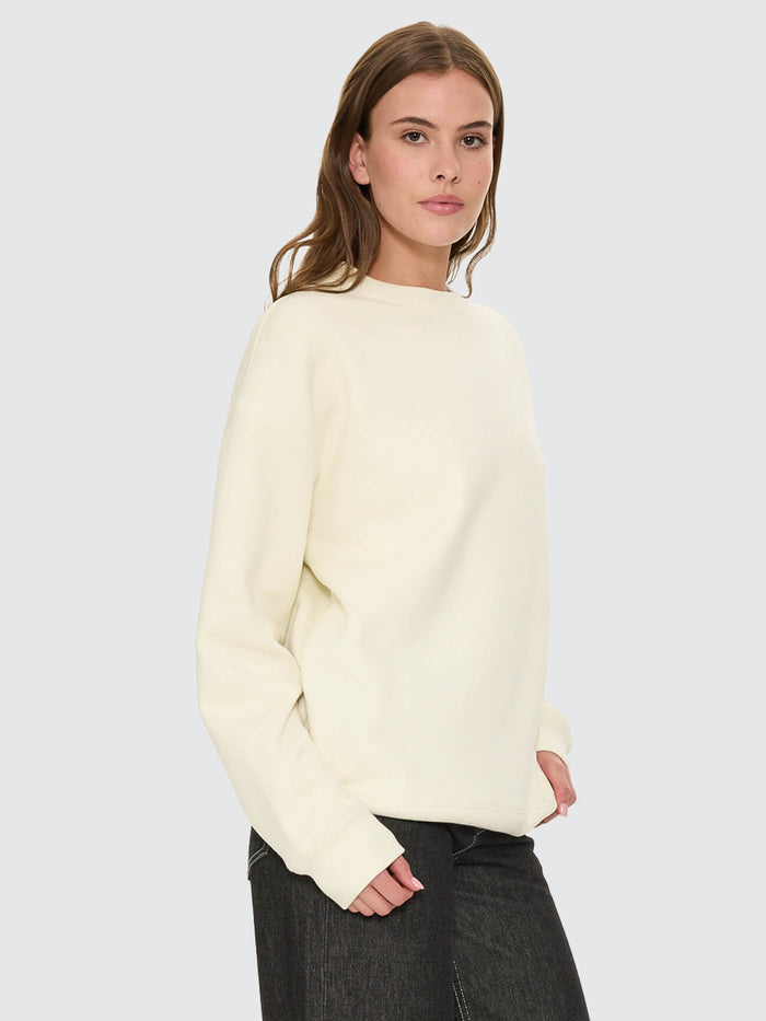 Minimal Thrills Slouch Crew - Butter Cream 4