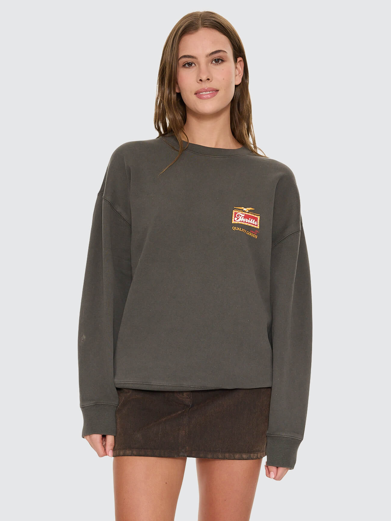 Make Em Tough Slouch Crew - Merch Black 4