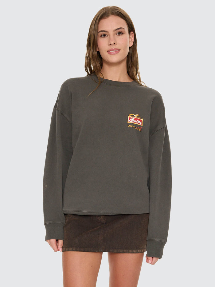Make Em Tough Slouch Crew - Merch Black 4