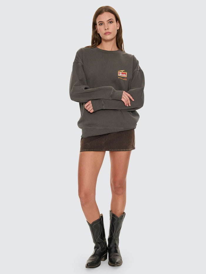 Make Em Tough Slouch Crew - Merch Black 4