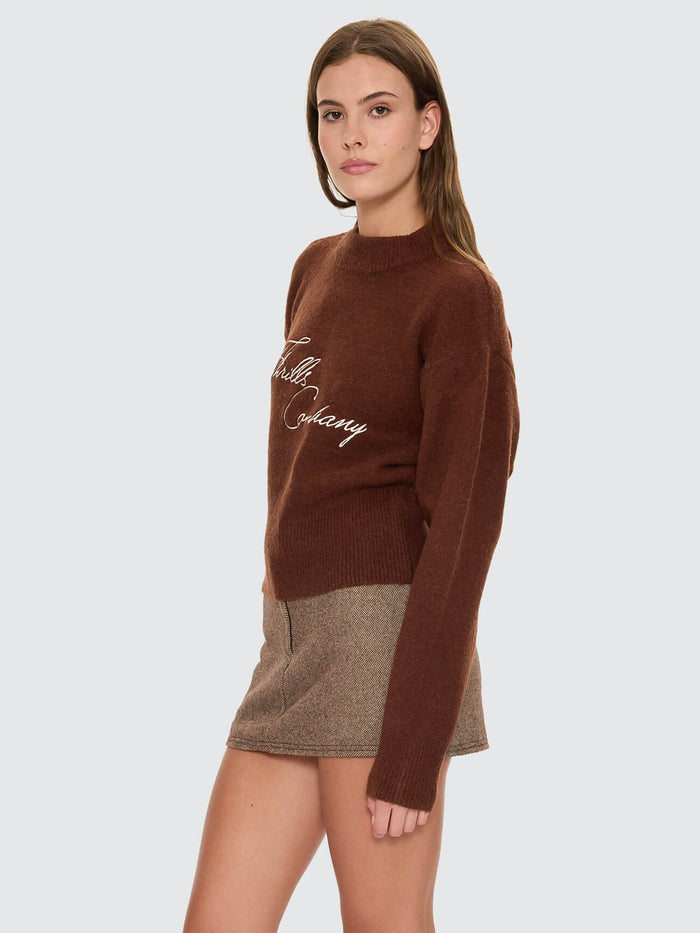 Studio Issue Knit Sweater - Brown 4