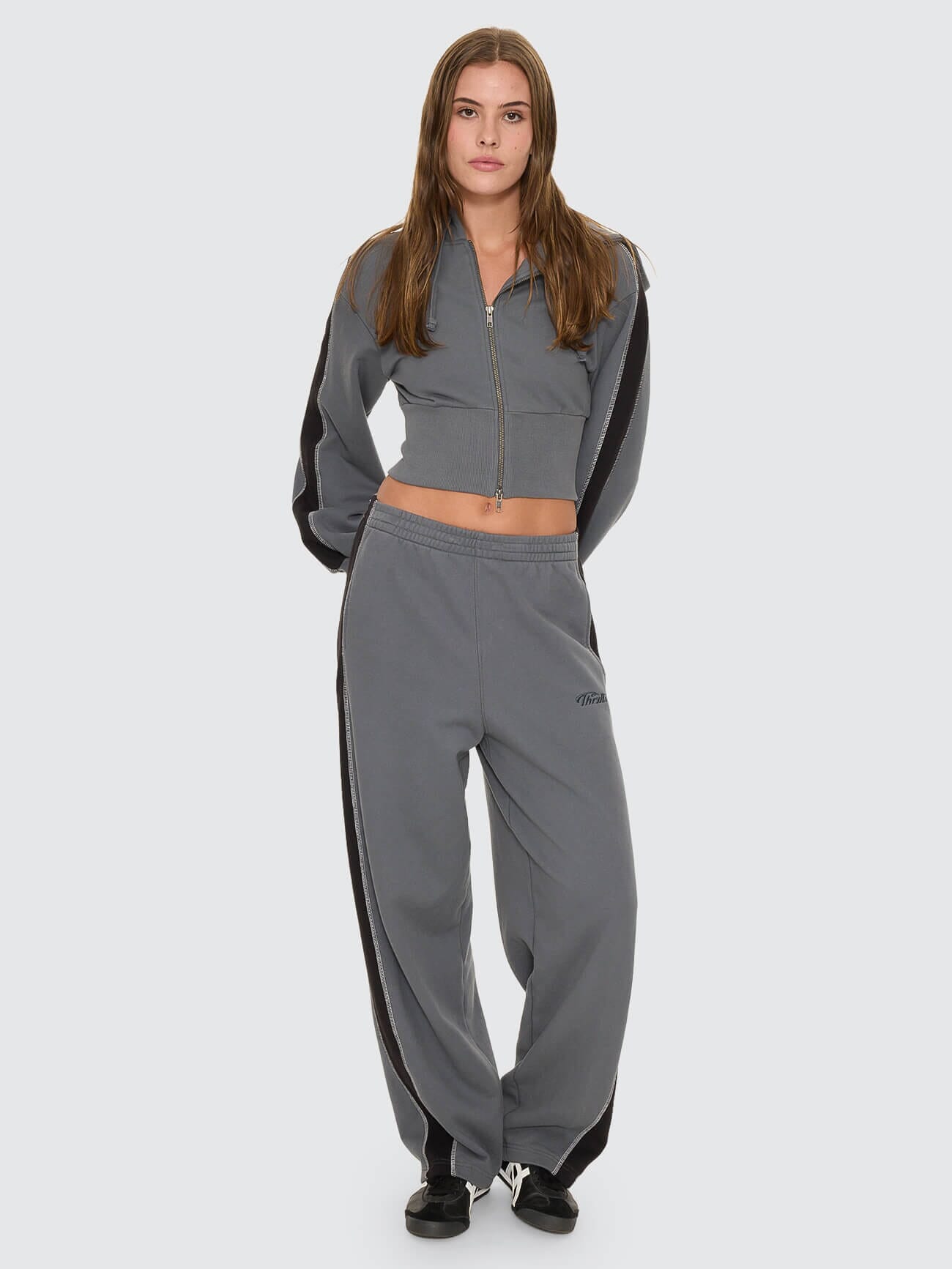 Division 011 Panelled Track Pant - Petrol 4