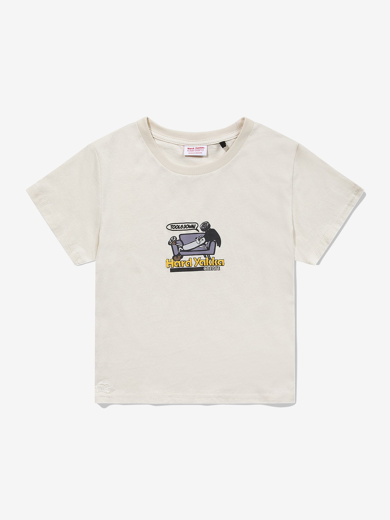 HYC Tools Down Mini Tee - Heritage White