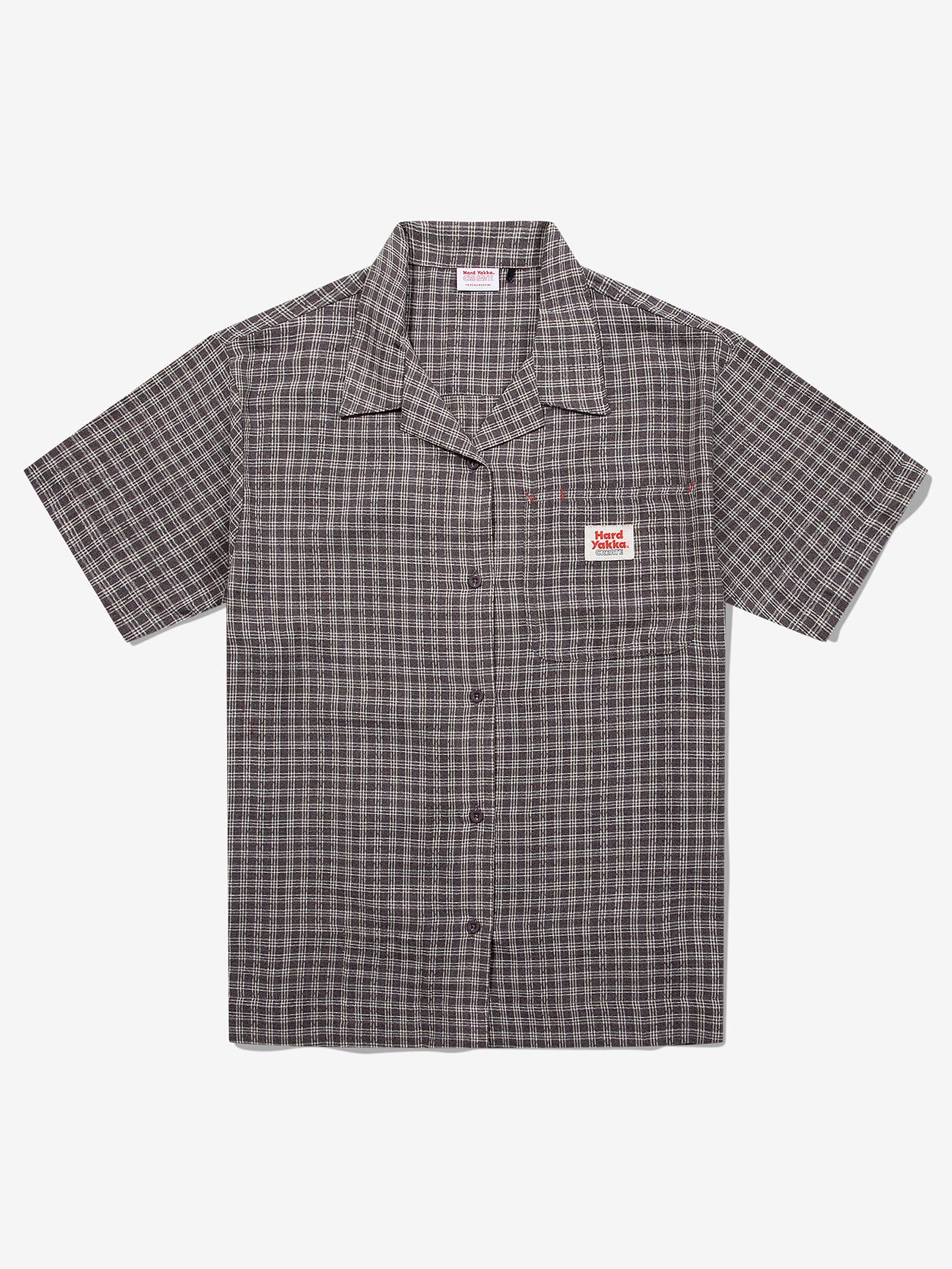 HYC Short Sleeve Check Shirt - Grey Ridge