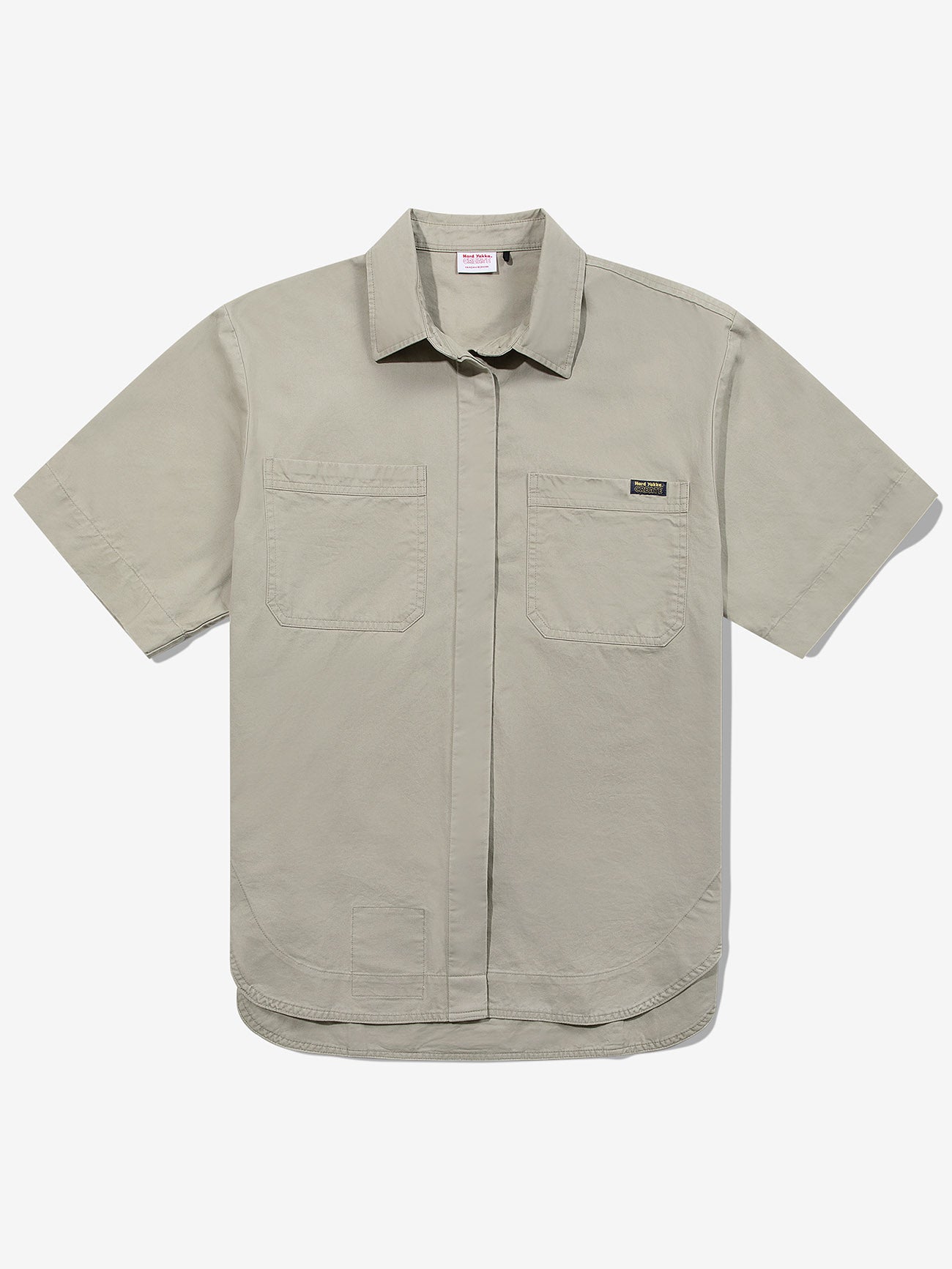 HYC Utility Short Sleeve Shirt - Plaza Taupe