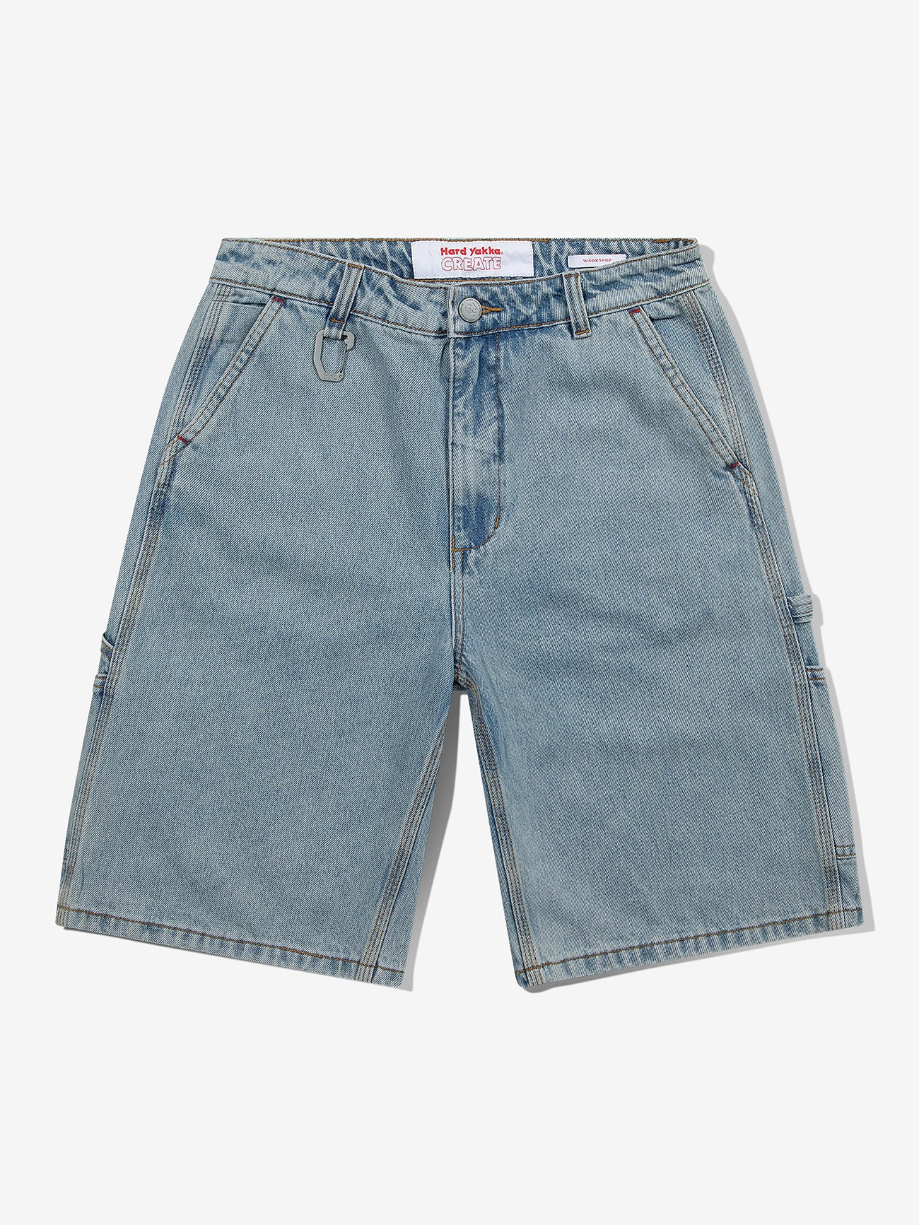 HYC Workshop Denim Short - Mid Blue