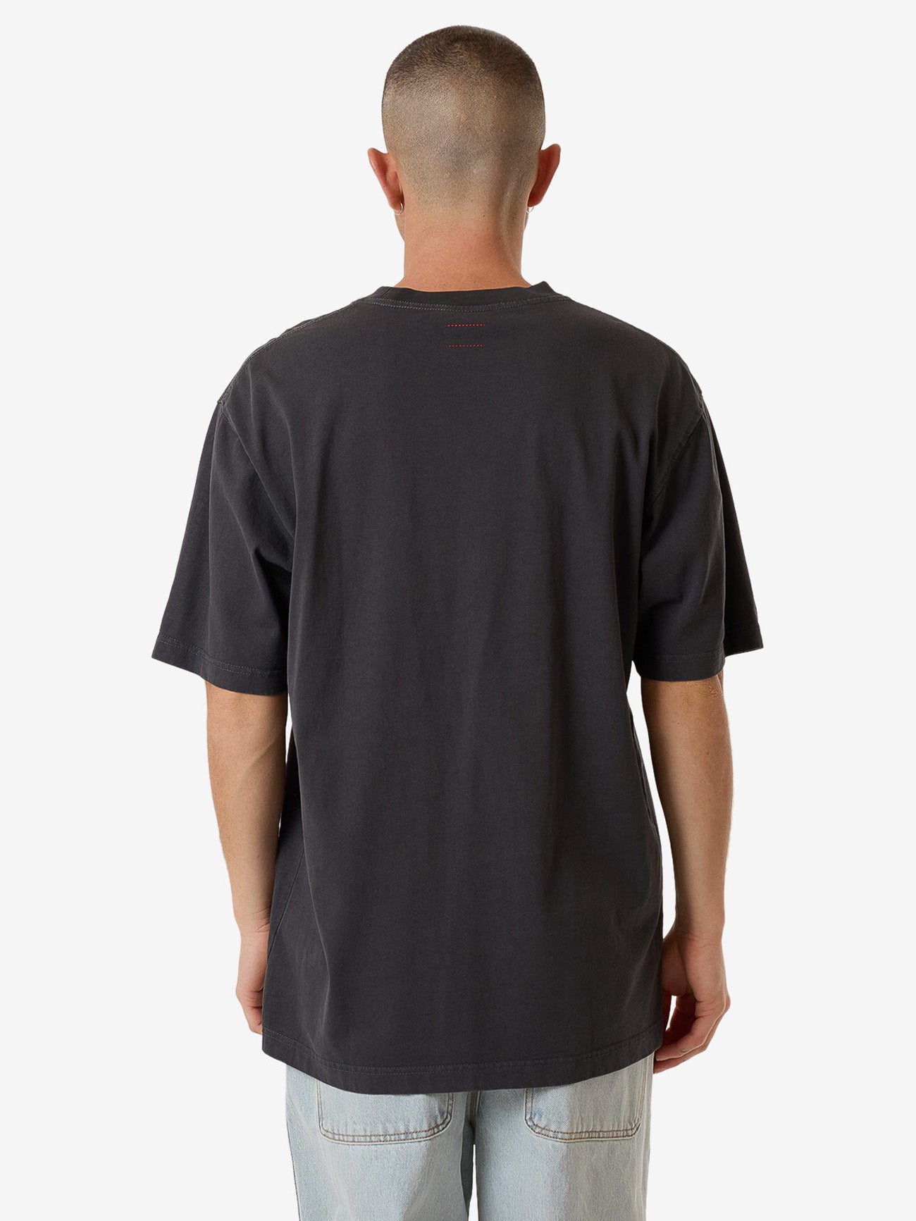 HYC Pile Oversize Fit Tee - Dark Charcoal