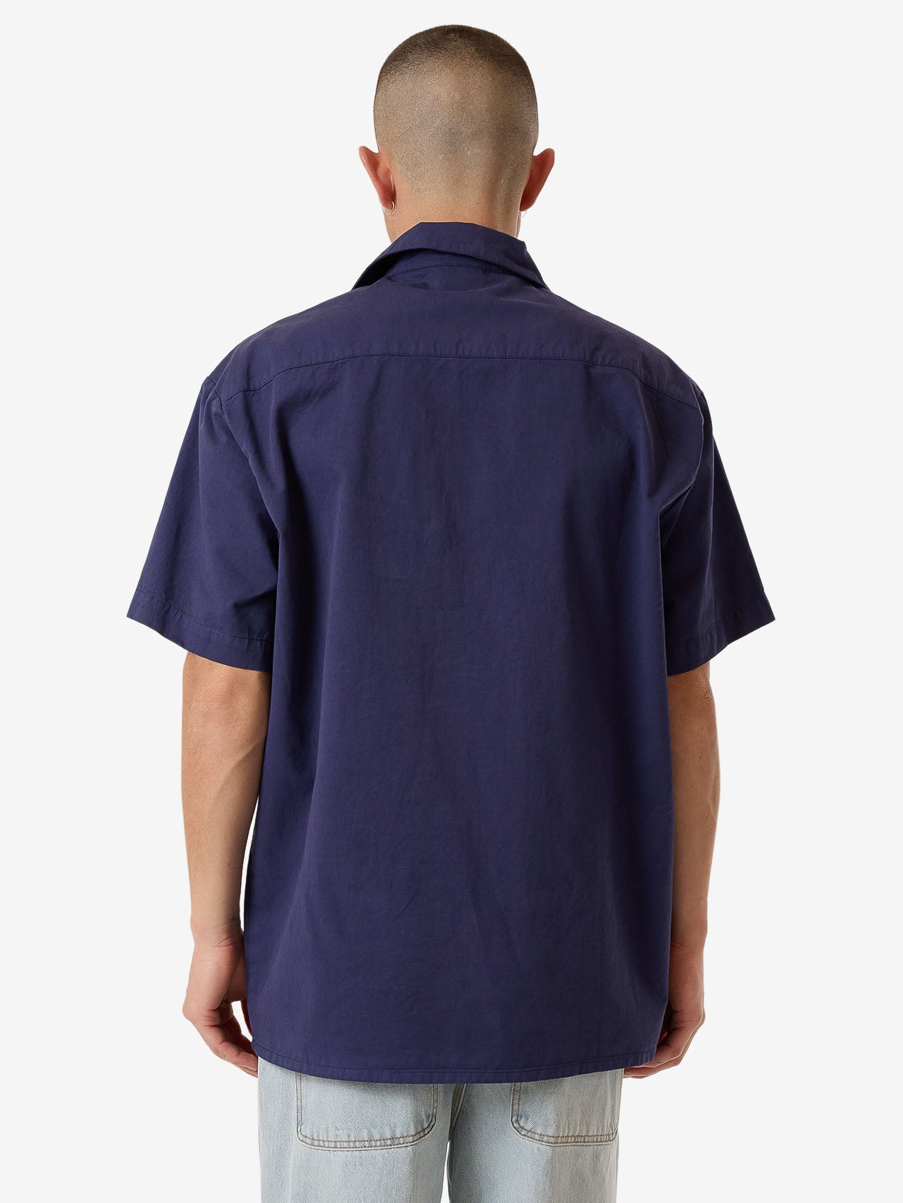 HYC Short Sleeve Utility Shirt - Yakka Blue