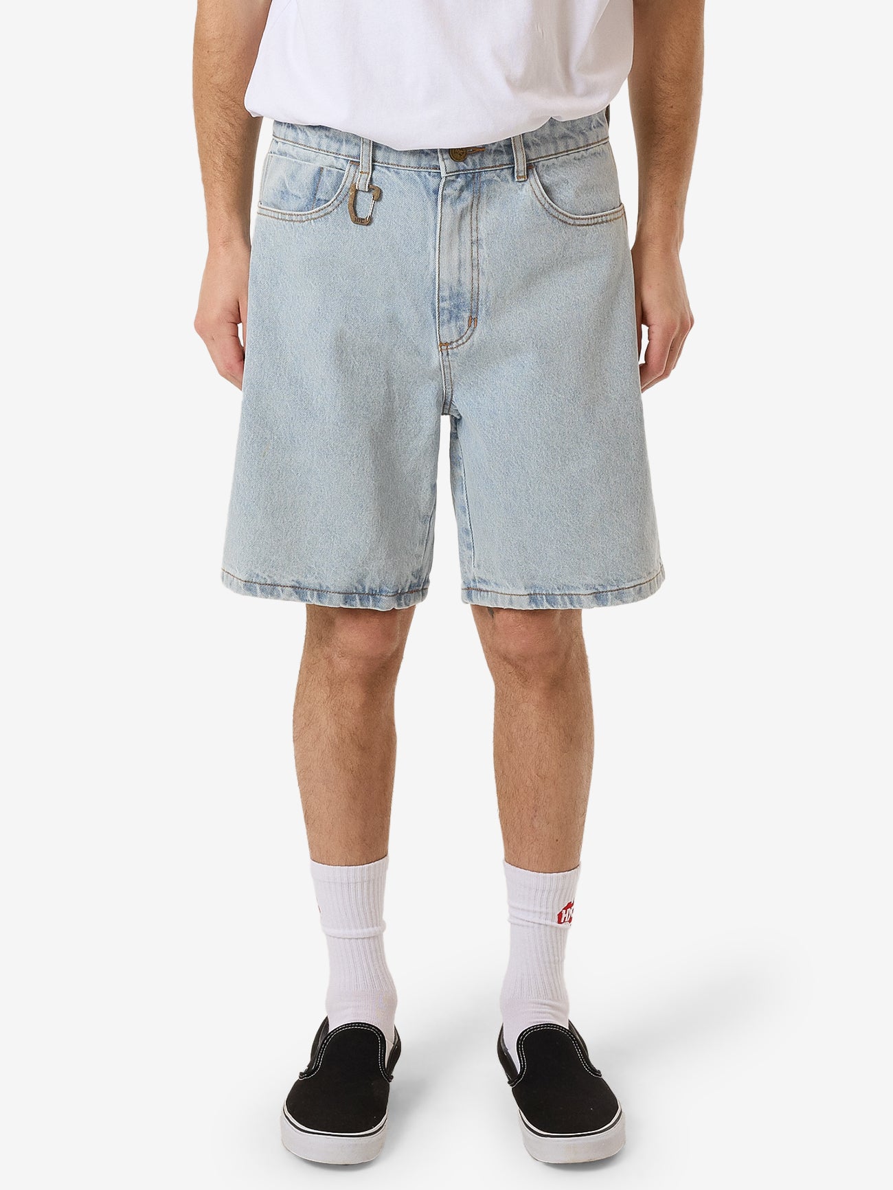 HYC Exertion Denim Short - Faded Trivial Blue