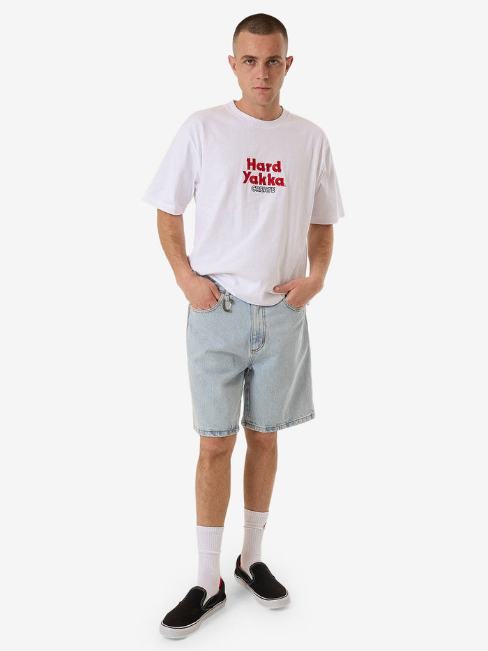 HYC Exertion Denim Short - Faded Trivial Blue