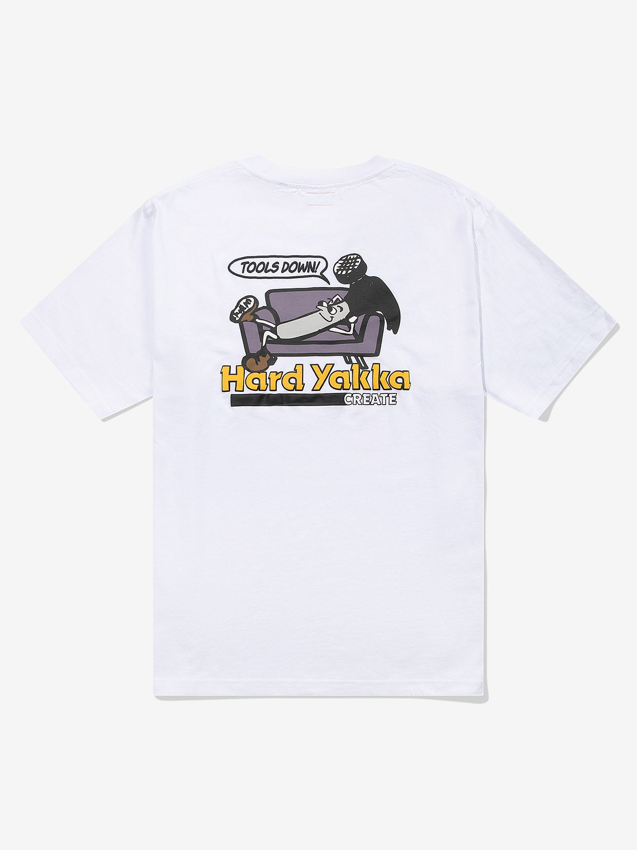 HYC Tools Down Oversize Fit Tee - White