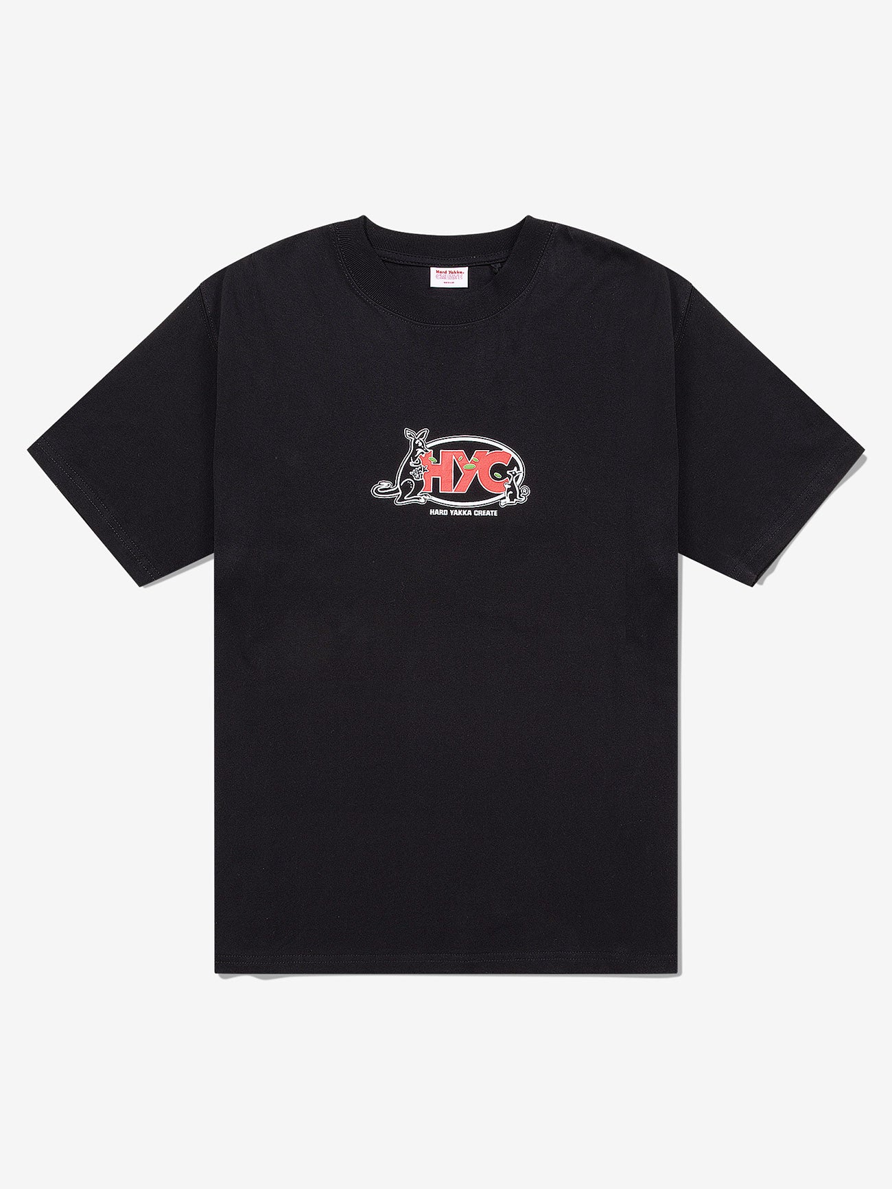 HYC Roo Oversize Wide Fit Tee - Black