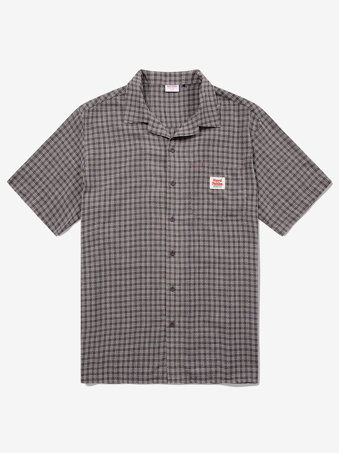 HYC Short Sleeve Check Shirt - Grey Ridge