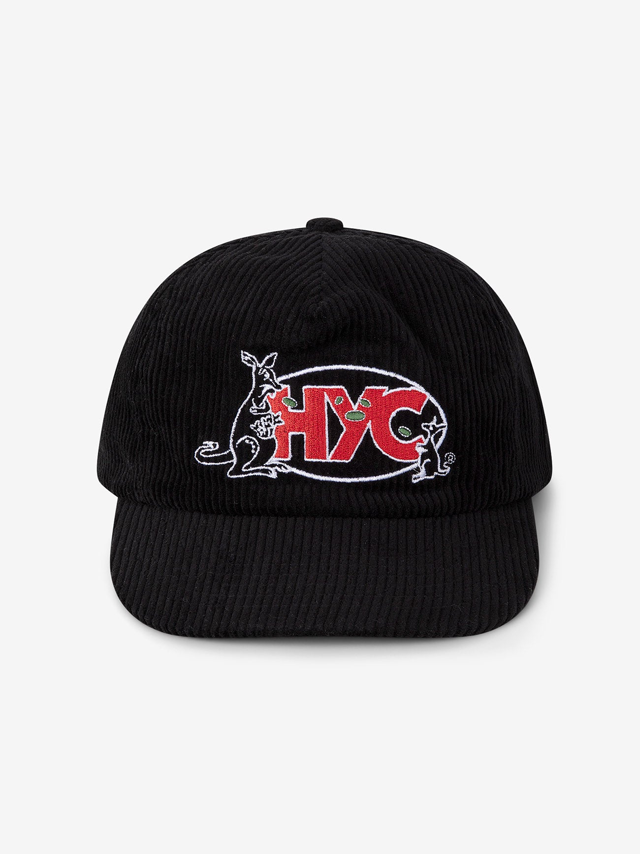 HYC Roo 5 Panel Cap - Black