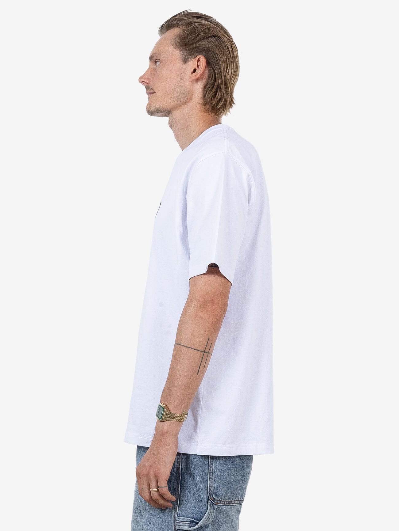 HYC Workmate Oversize Fit Tee - White