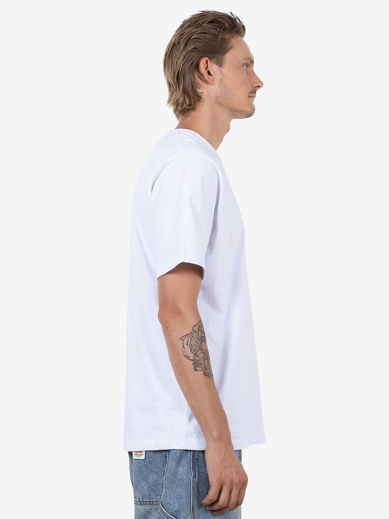 HYC Workmate Oversize Fit Tee - White