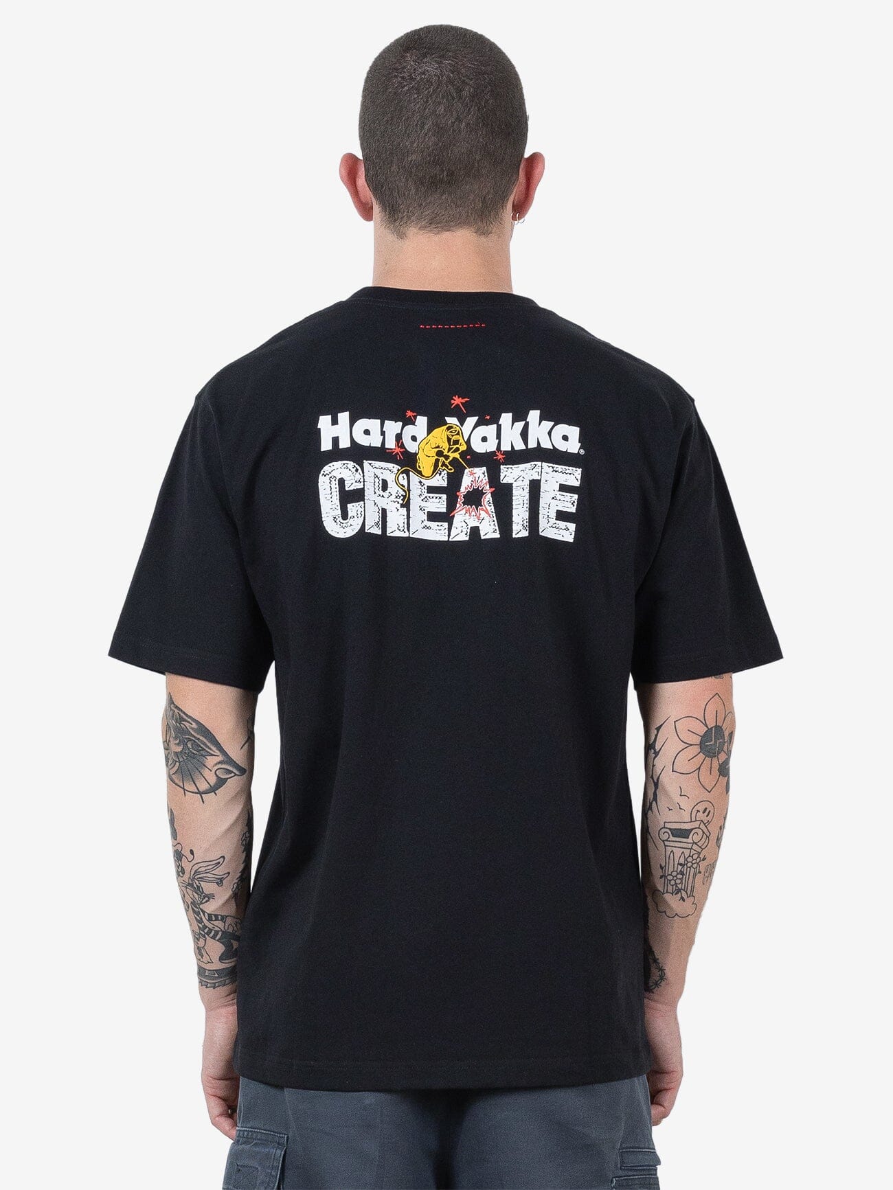 HYC Welded Oversize Fit Tee - Black