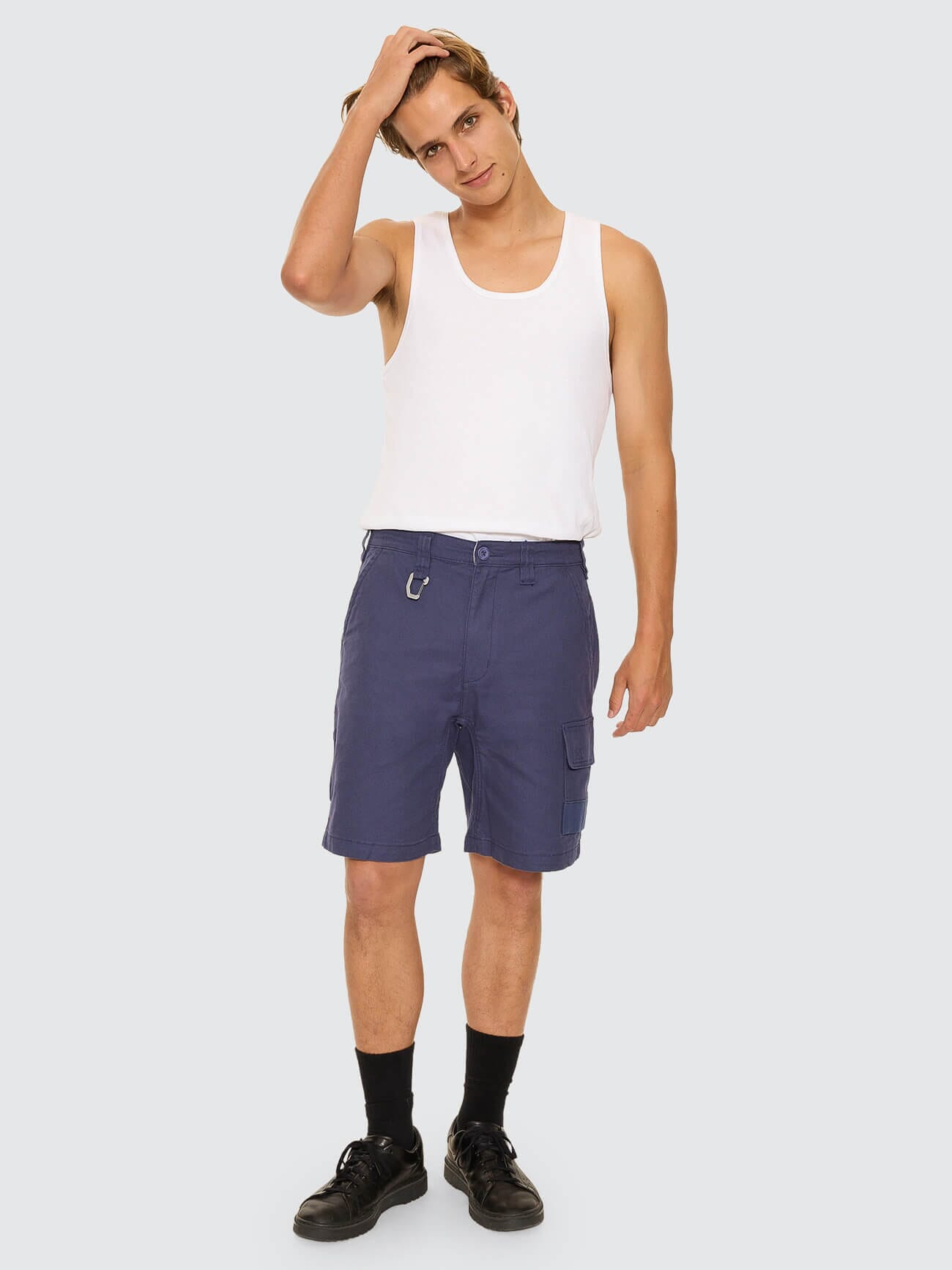 HYC Built Up Short - Yakka Blue 28