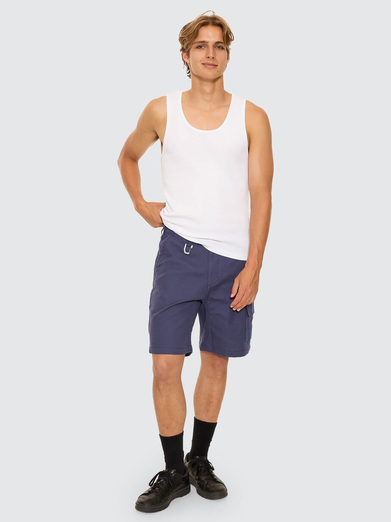 HYC Built Up Short - Yakka Blue 28