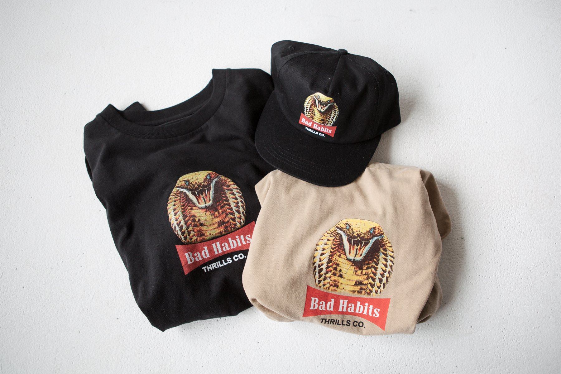 King Habits Merch Fit Tee - Black
