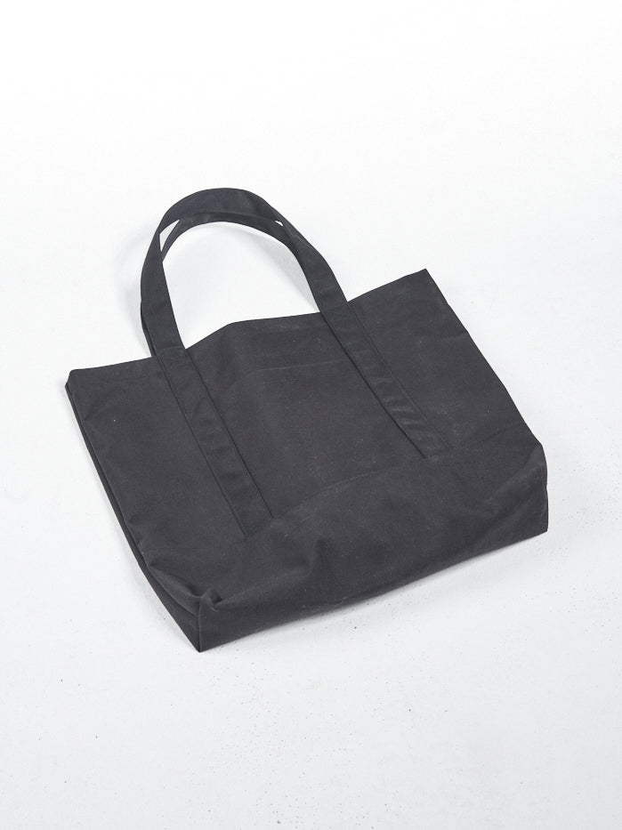 Oversized best sale black tote