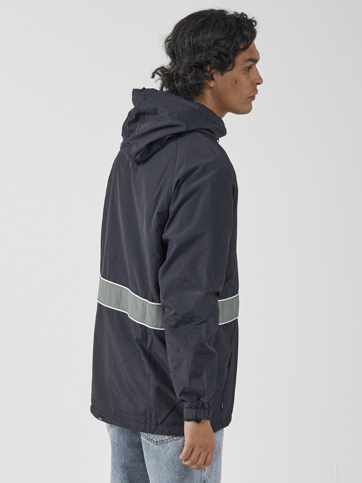 Gray 2025 anorak jacket