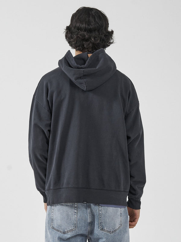 Wings Of Glory Slouch Pull On Hood - Twilight Black