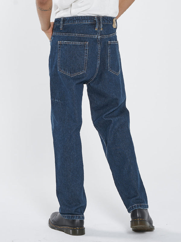 Slacker Denim Jean - Dark Rinse Blue