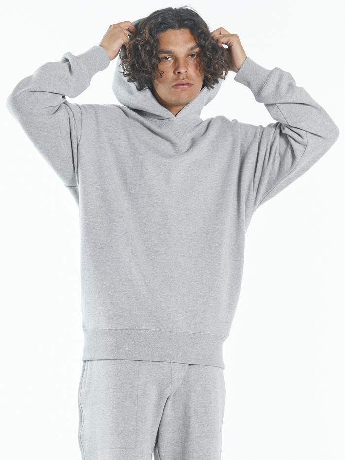 Situation Normal Slouch Pull On Hood - Grey Marle