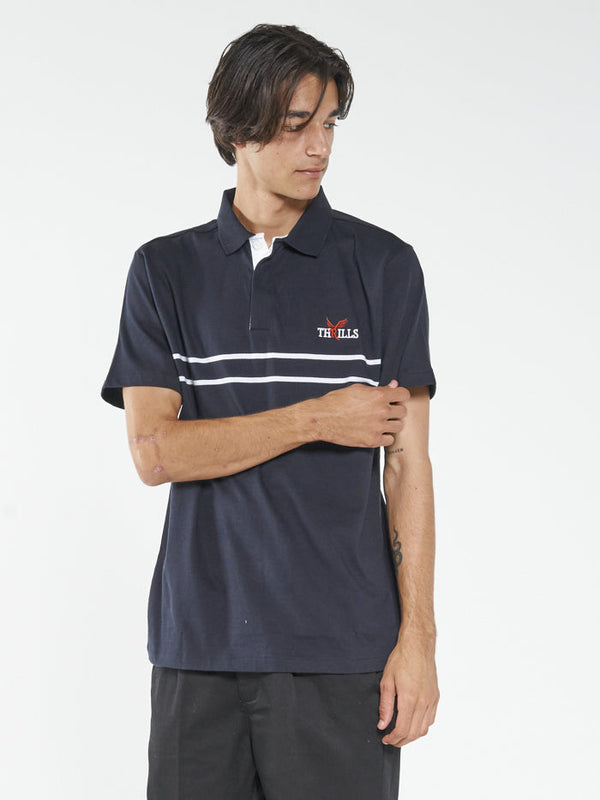 Red Wings Polo - Dark Navy