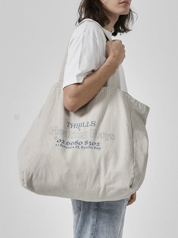Healing Rays Tote Bag - Pavement