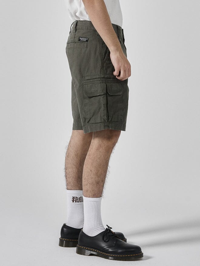 Army green 2025 cargo shorts