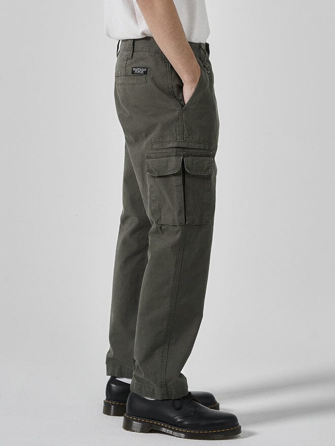 Slacker Cargo Pant - Army Green