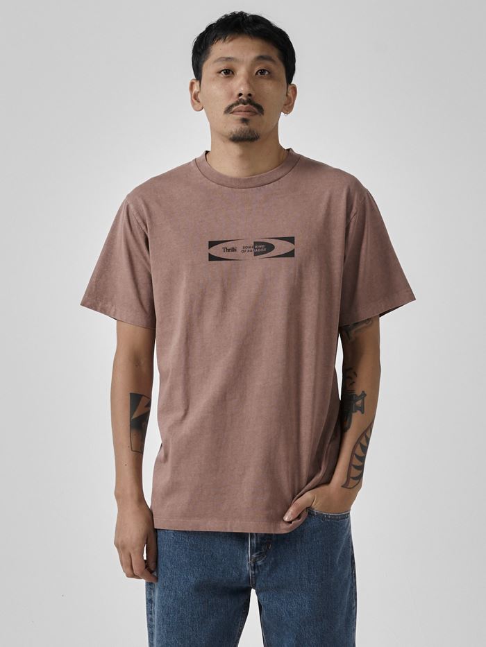 Paradise Code Merch Fit Tee - Rose Dust