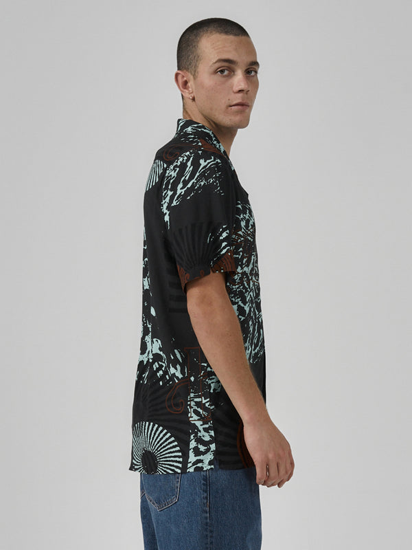 Primal Dimensions Bowling Shirt - Black