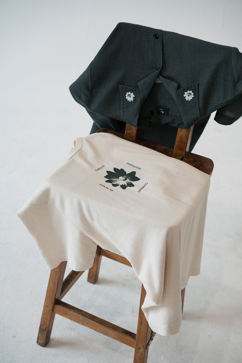 Hemp Love Me Not Merch Fit Tee - Heritage White