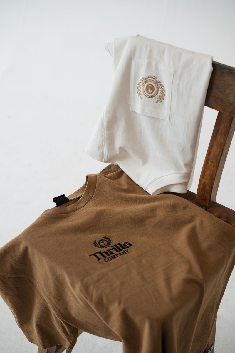 King Embro Merch Fit Tee - Tobacco