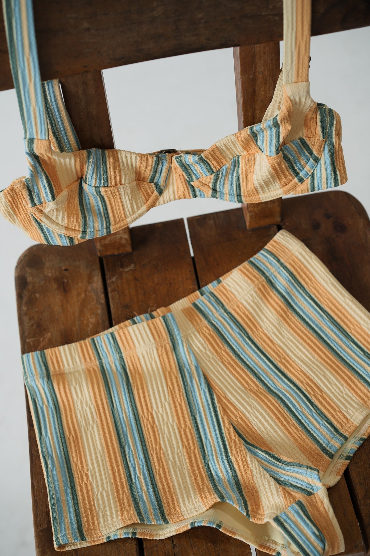 Salon Boy Leg Bikini Bottom Citrus THRILLS CO