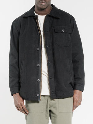 Legion Sherpa Jacket - Black | Thrills Co.