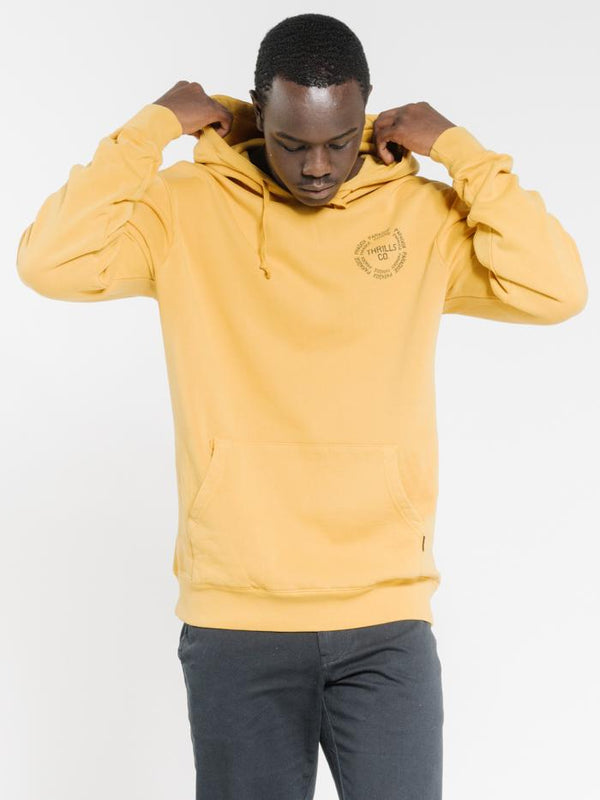 Paradise Paradox Pull On Hood - Mineral Yellow