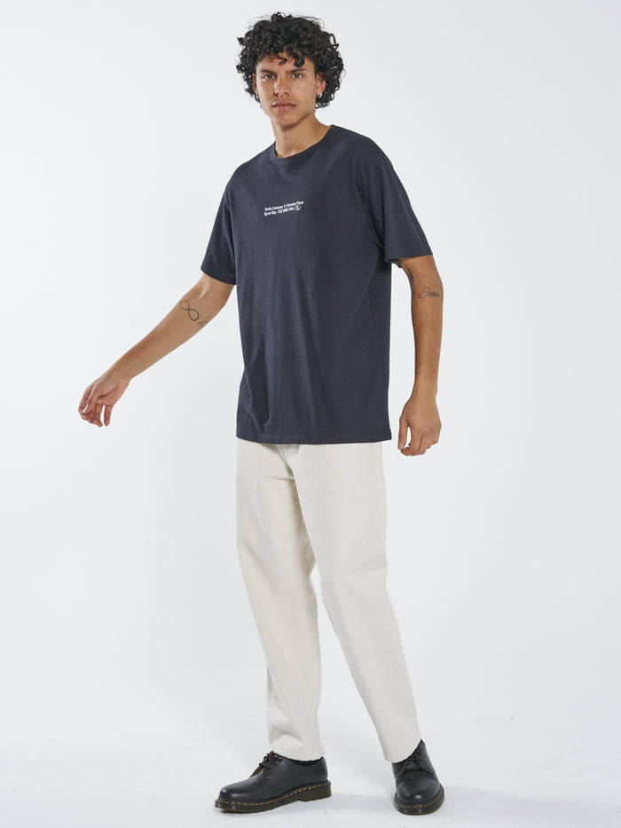 Hemp Century Merch Fit Tee - Dark Navy