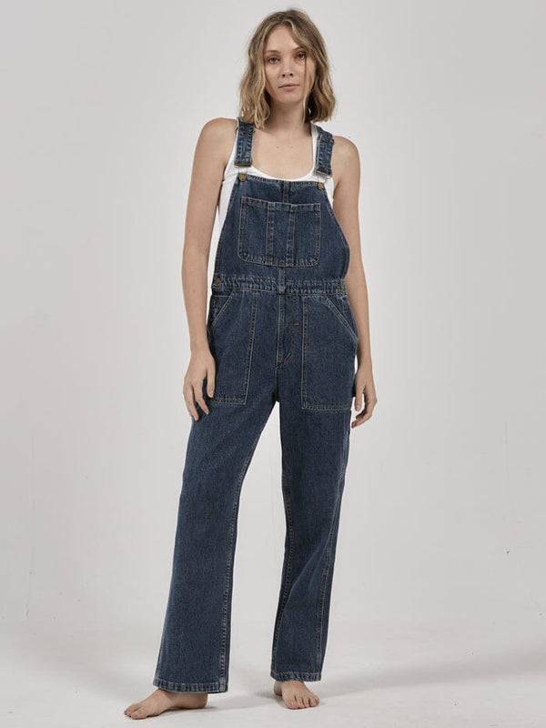 Thrills Carpenter Overall - Rinse Blue