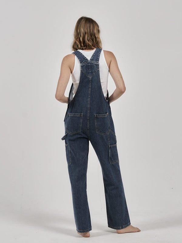 Thrills Carpenter Overall - Rinse Blue