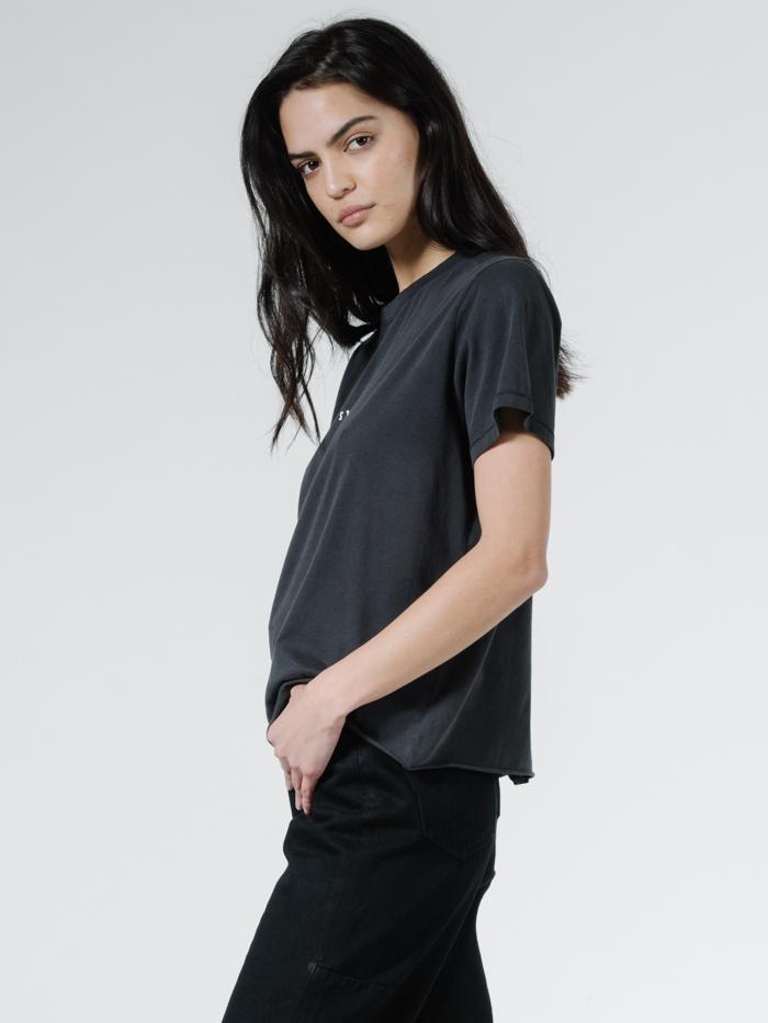 Minimal Thrills Relax Fit Tee - Heritage Black