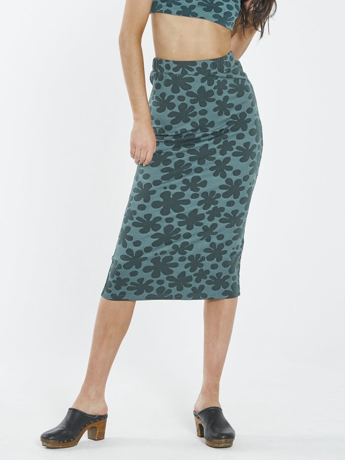 Layla Skirt - Vintage Teal