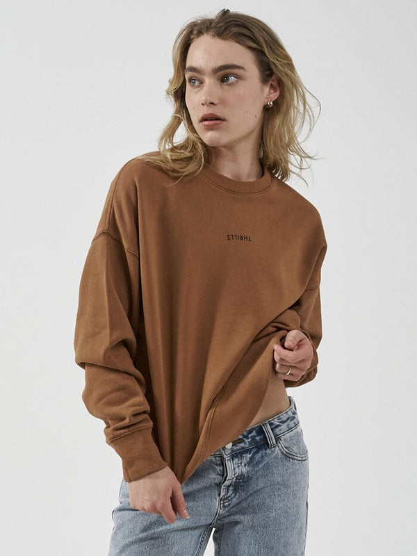 Minimal Thrills Slouch Crew - Bronze