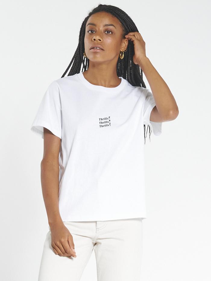 Thrills Unlimited Relaxed Tee - White