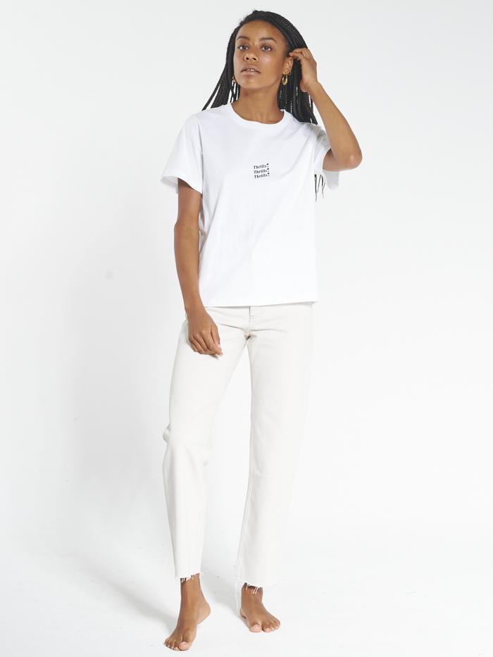 Thrills Unlimited Relaxed Tee - White