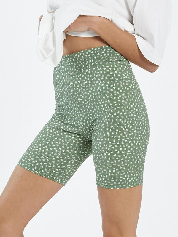 Bloom Bike Short - Cactus